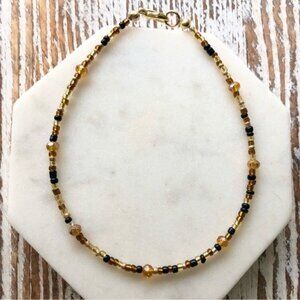 Wild One Seed Bead Anklet
